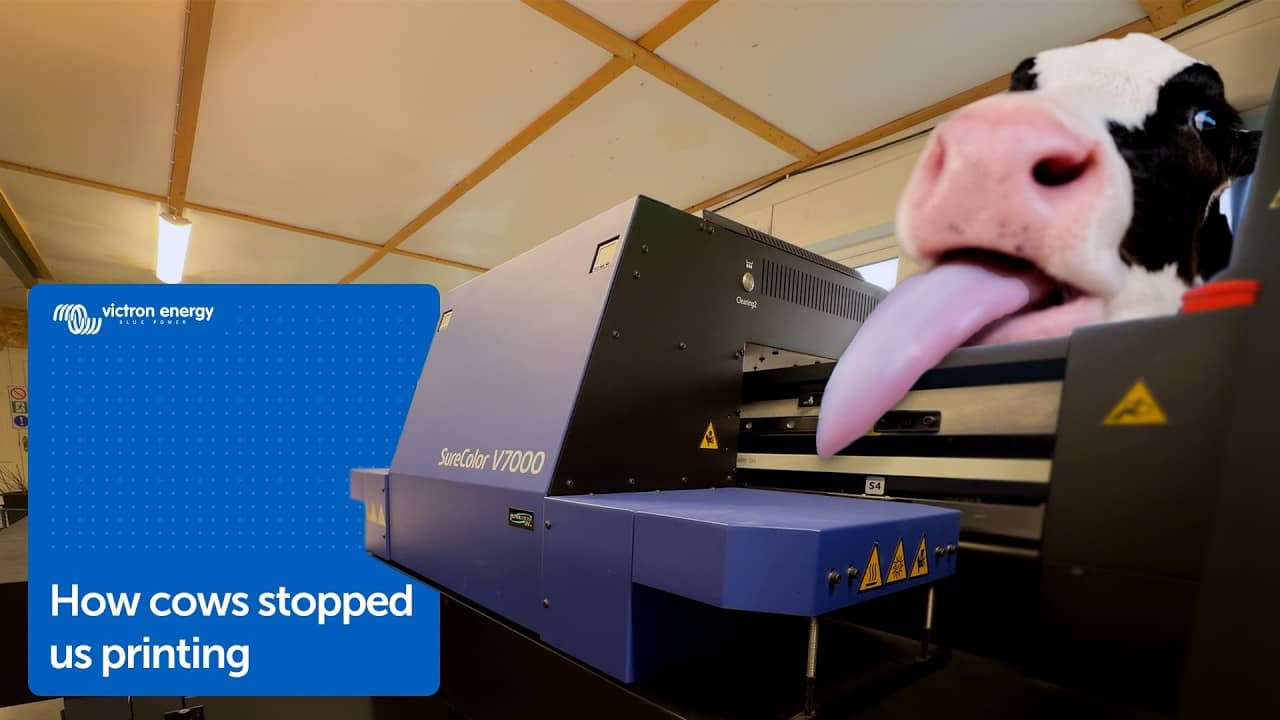 How a cow schedule kept shutting down this printers
