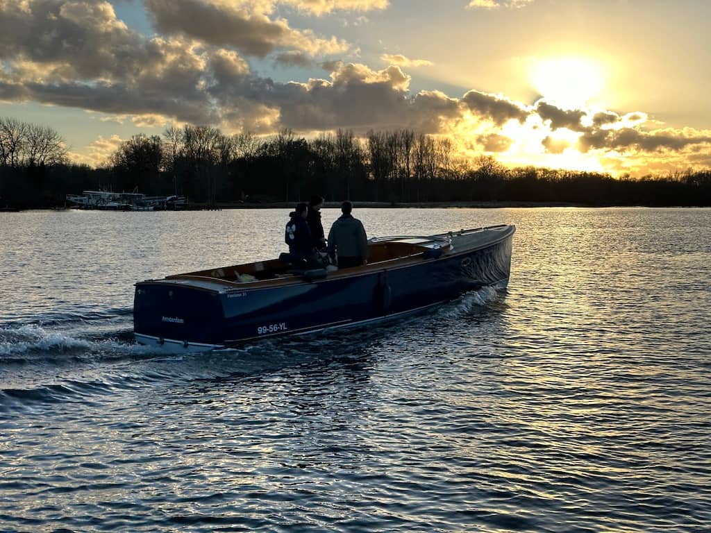 Whisper quiet cruising