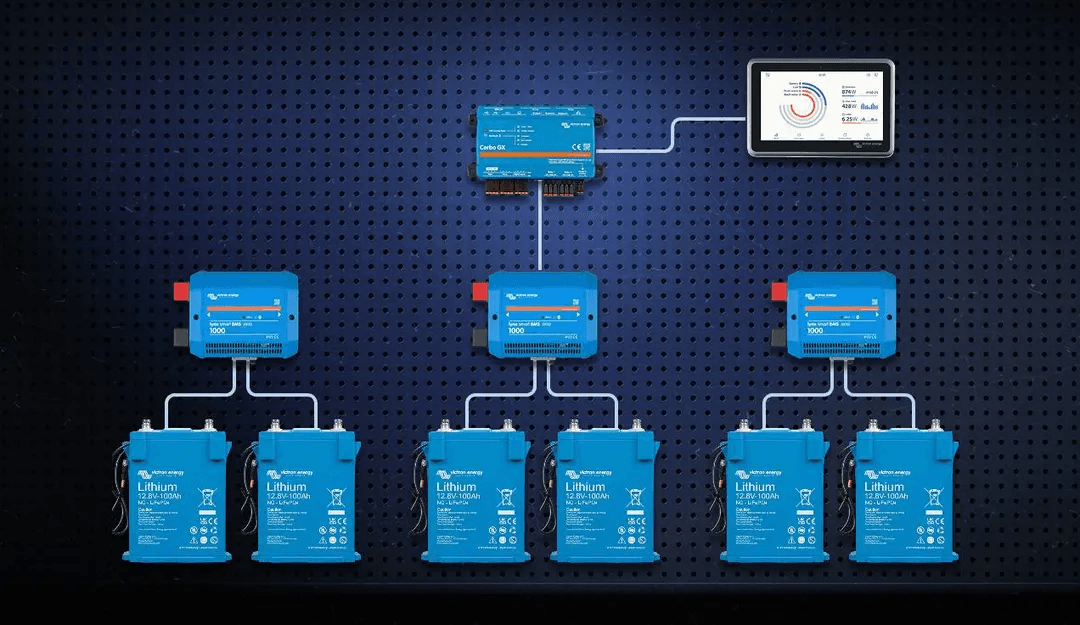 Lynx Smart BMS parallellkobling