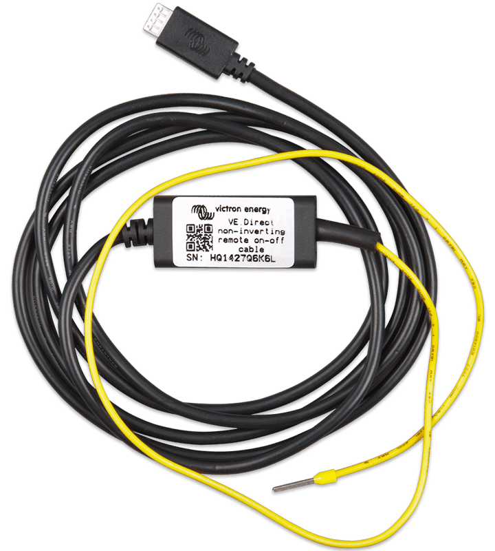 VE.Direct Ikke-omvendt kabel for av/på-fjernkontroll