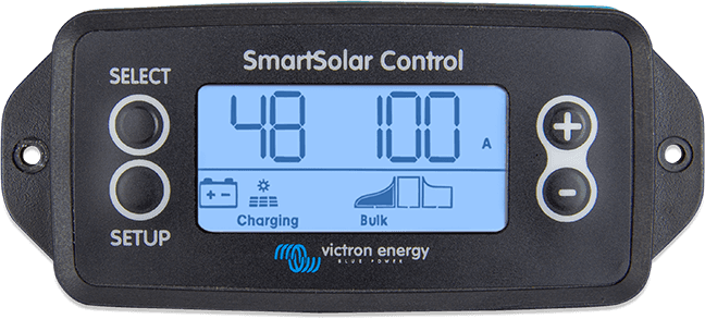 SmartSolar Control-kontrollskjerm