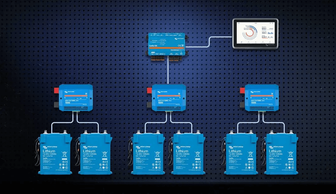 Lynx Smart BMS parallellkobling