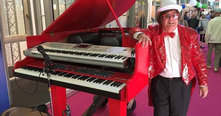 Elton’s piano runs on Victron Energy