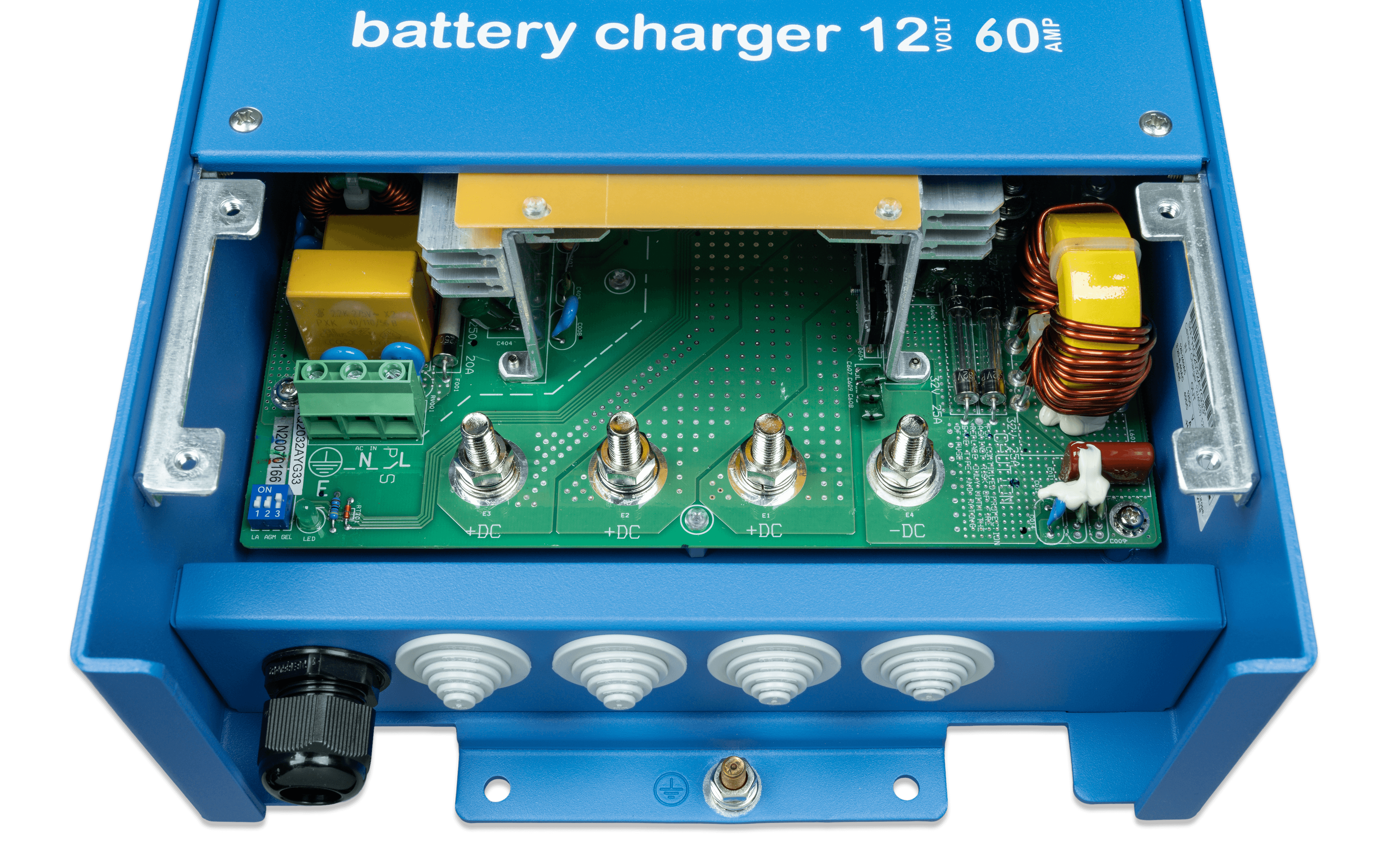 Centaur Charger 12V 60A (3) 120-240V (pcb conn) thumbnail