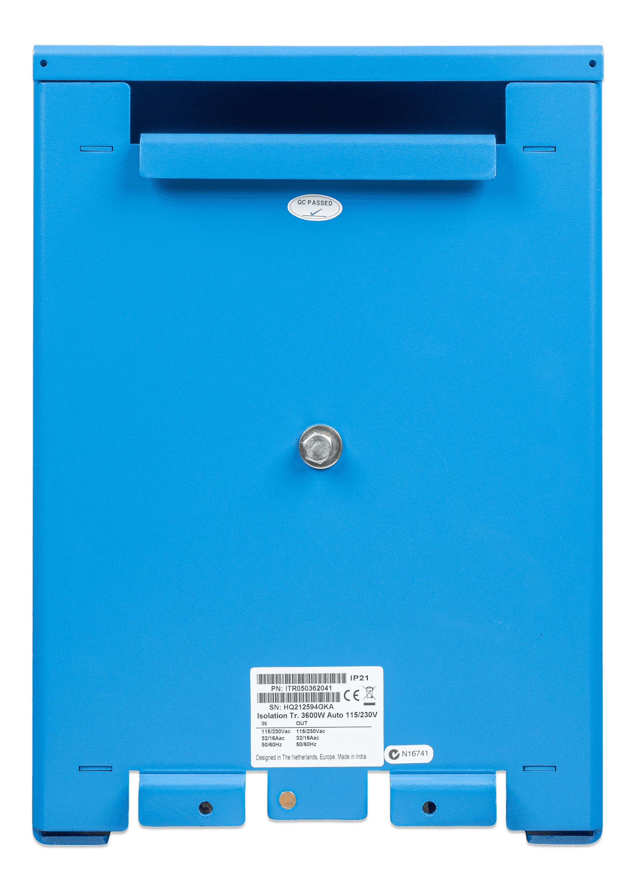 Isolation Transformer 3600W  Auto 115-230V (back)  thumbnail