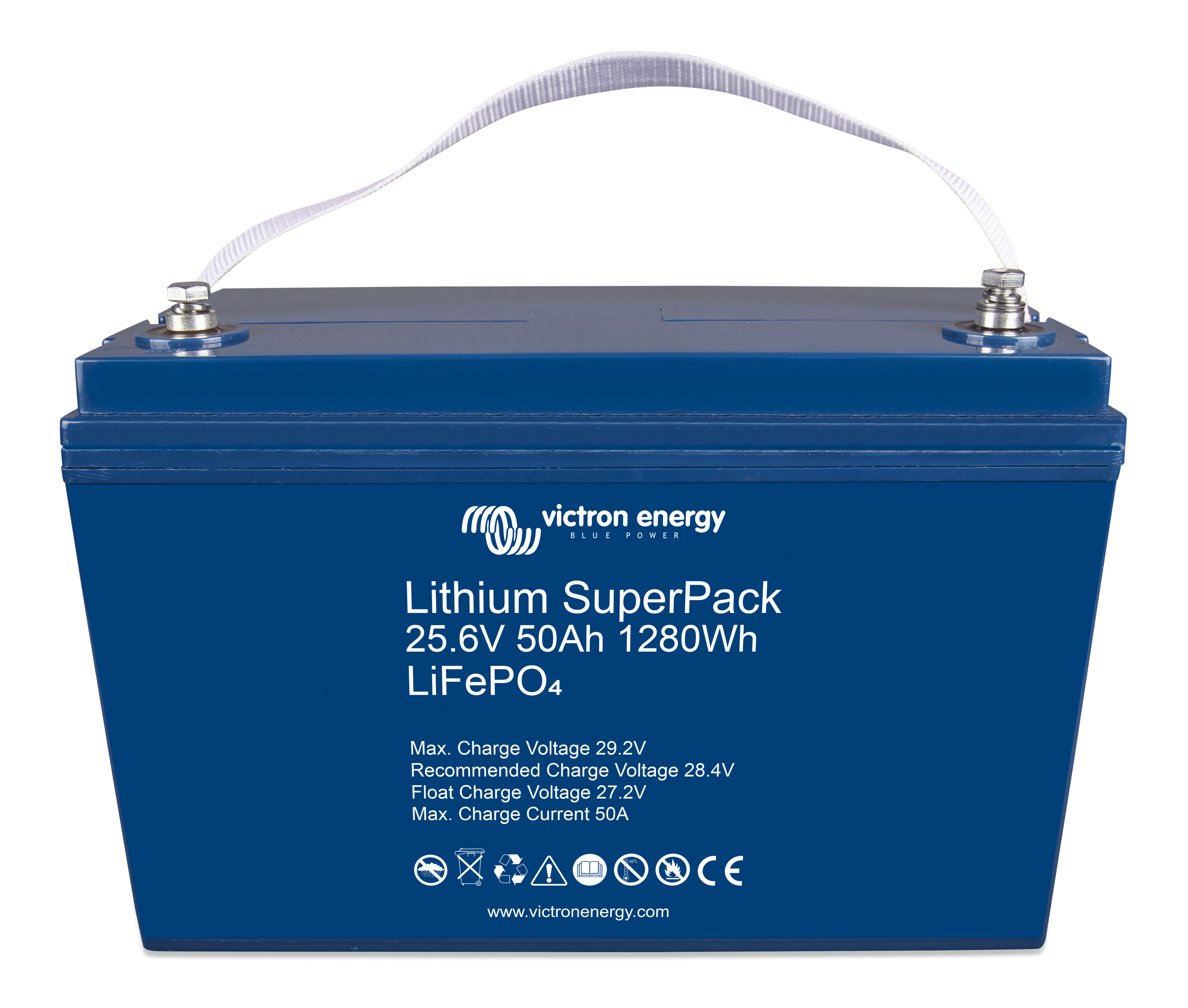 Lithium SuperPack 25.6V 50Ah 1280Wh (front-angle)  thumbnail