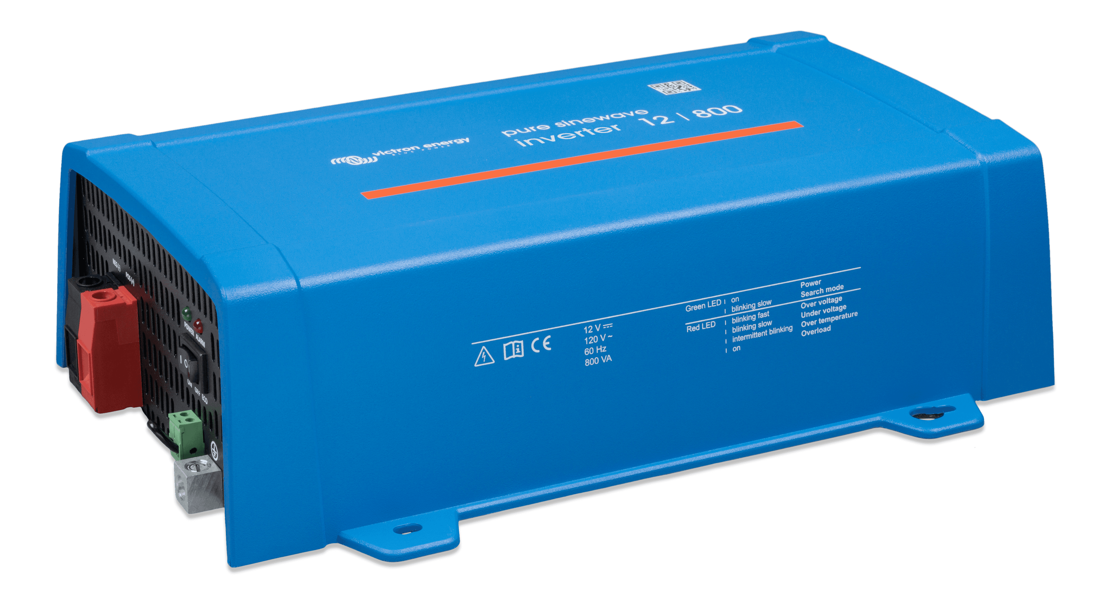 Inverter 12V 800VA 120V VE.Direct NEMA 5-15R (right)  thumbnail