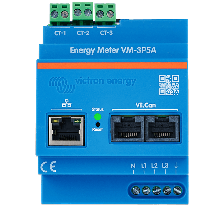 Energimålere VM-3P75CT, VM-3P5A, ET112, ET340, EM24 Ethernet og EM540