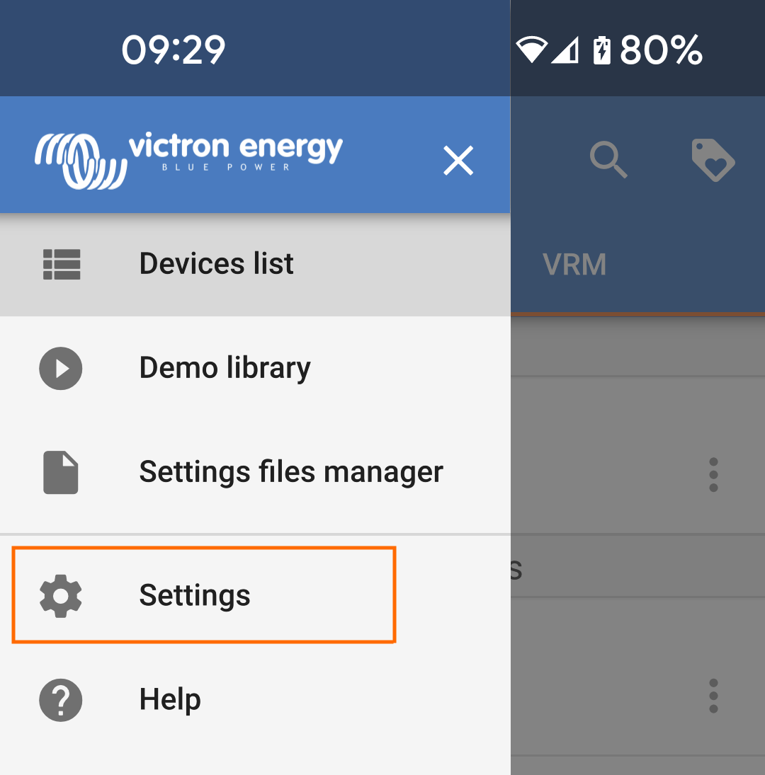 VictronConnect_VCR_Settings_menu.png